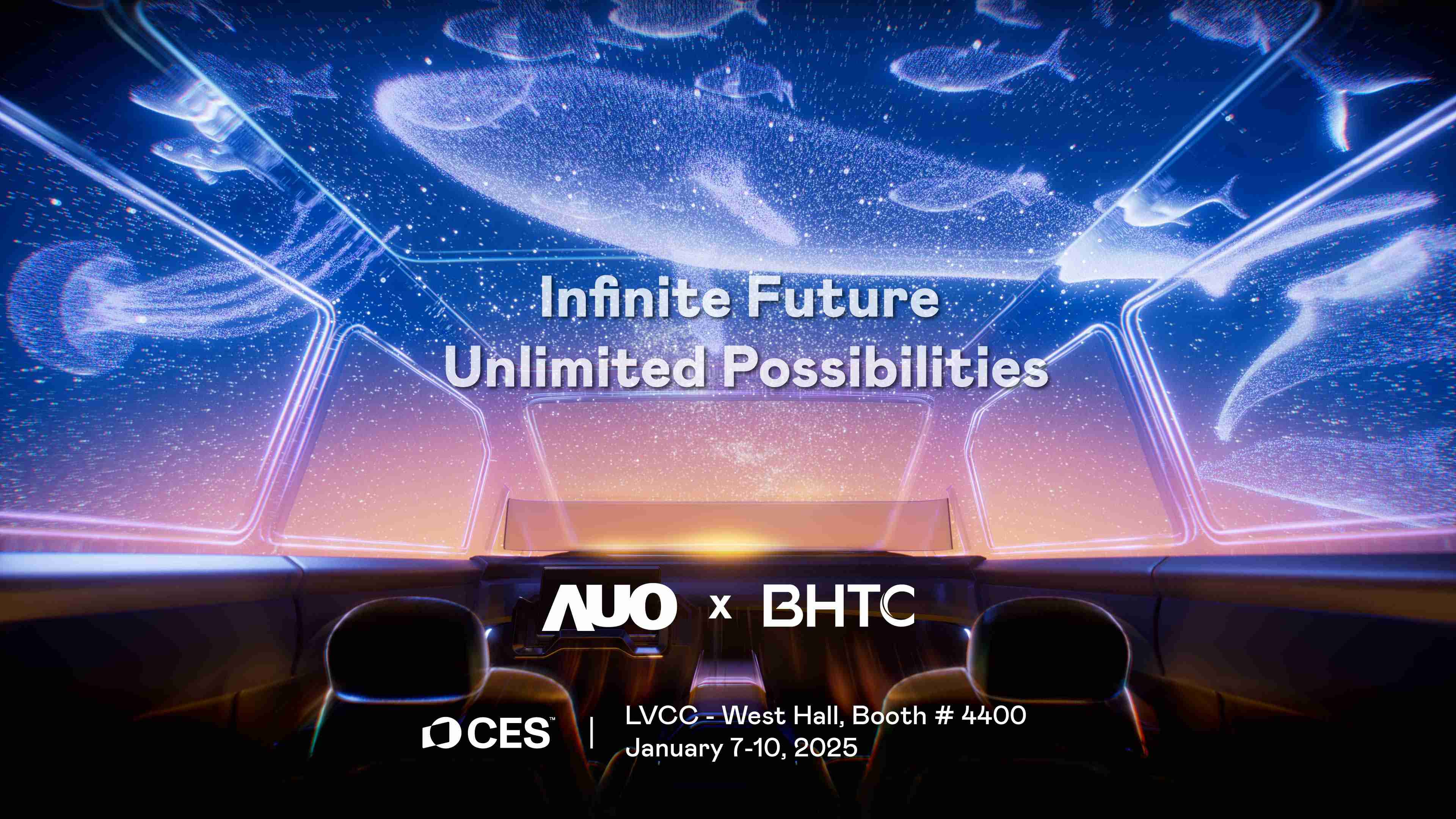 尊时凯龙以Infinite Future, Unlimited Possibilies为主题，，，，联合BHTC于CES 2025扩大规模展出